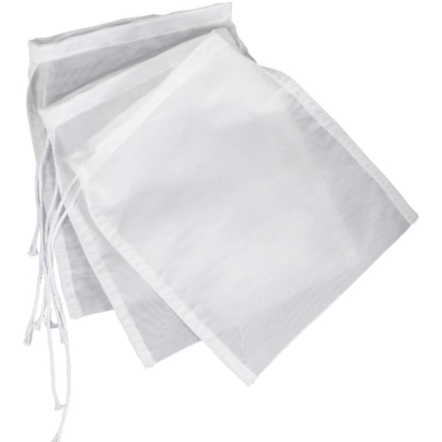 Wine X Beer - 5 Pcs White Nylon Straining Bag