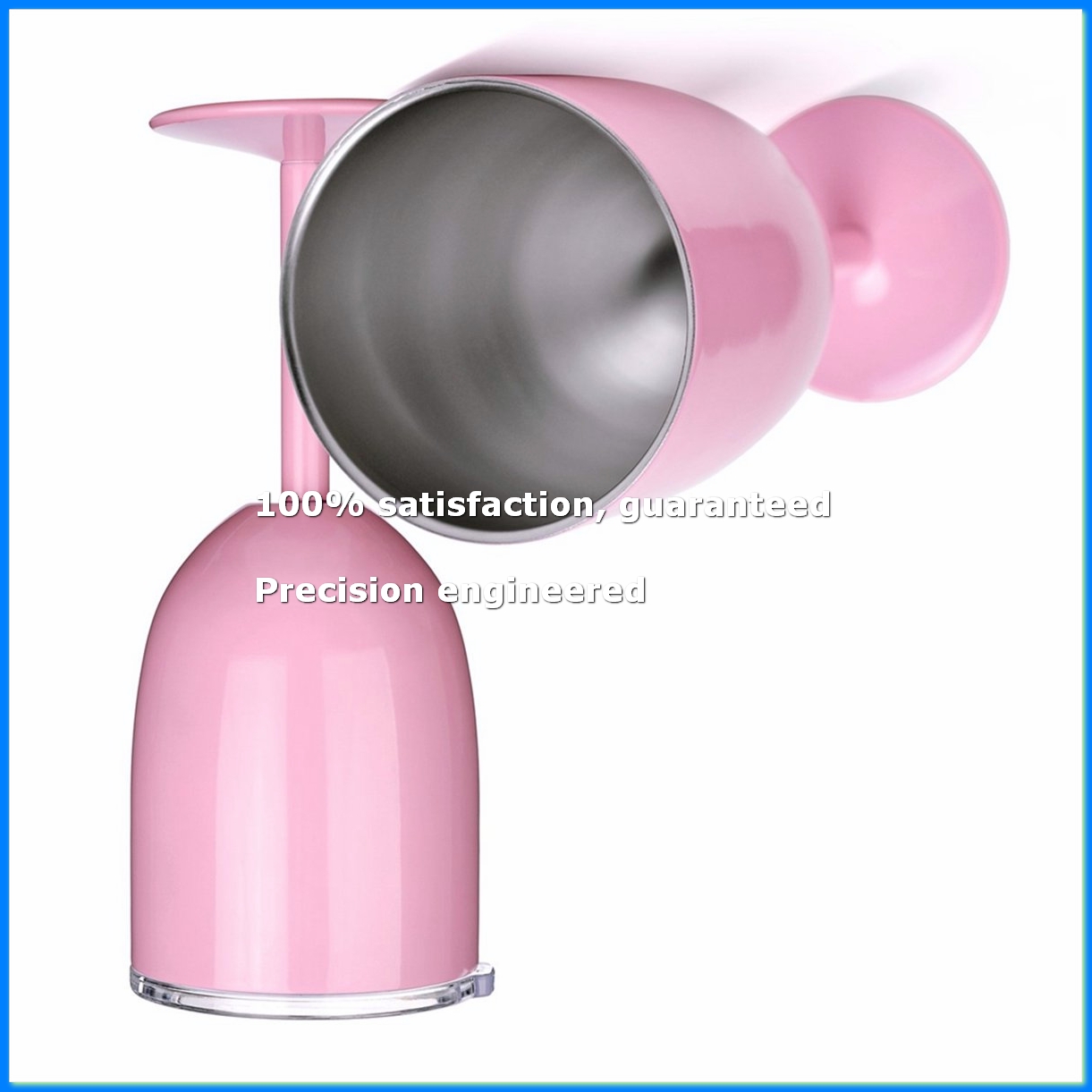 Wine & Beer Unlimited Spirits Photos - 2PCS Insulated Pink Wine Glasses Double