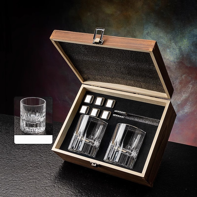 Whiskey Stone Set - Creative Whiskey Glasses Stone Set Luxurious