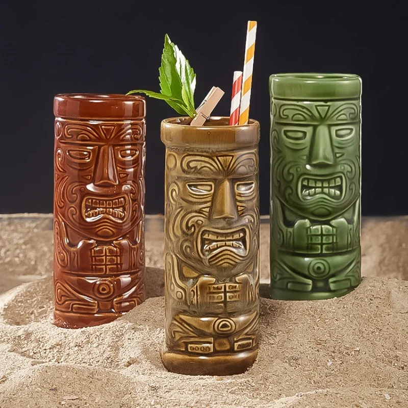 60 Type Hawaiian Tiki Mug Cera - Wine With Beer Cocktail recensione e prezzo