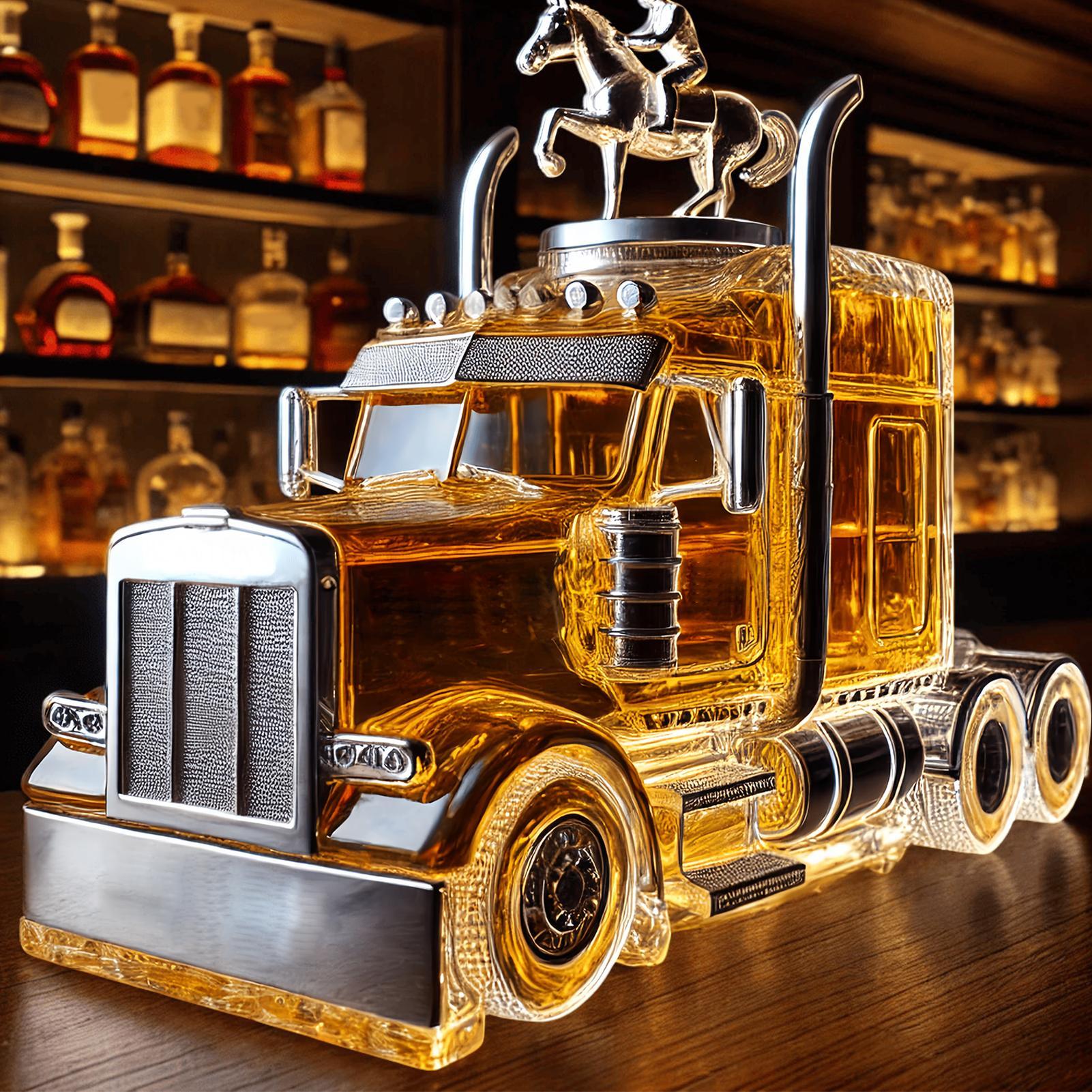 Wine Decanter Half Truck Bourb - Wine To Beer To Liquor recensione e prezzo