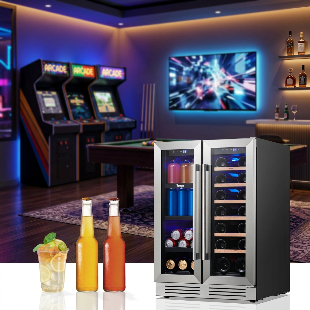 Dual zone refrigerator 4.1 Cu. - Wine In Beer Store recensione e prezzo