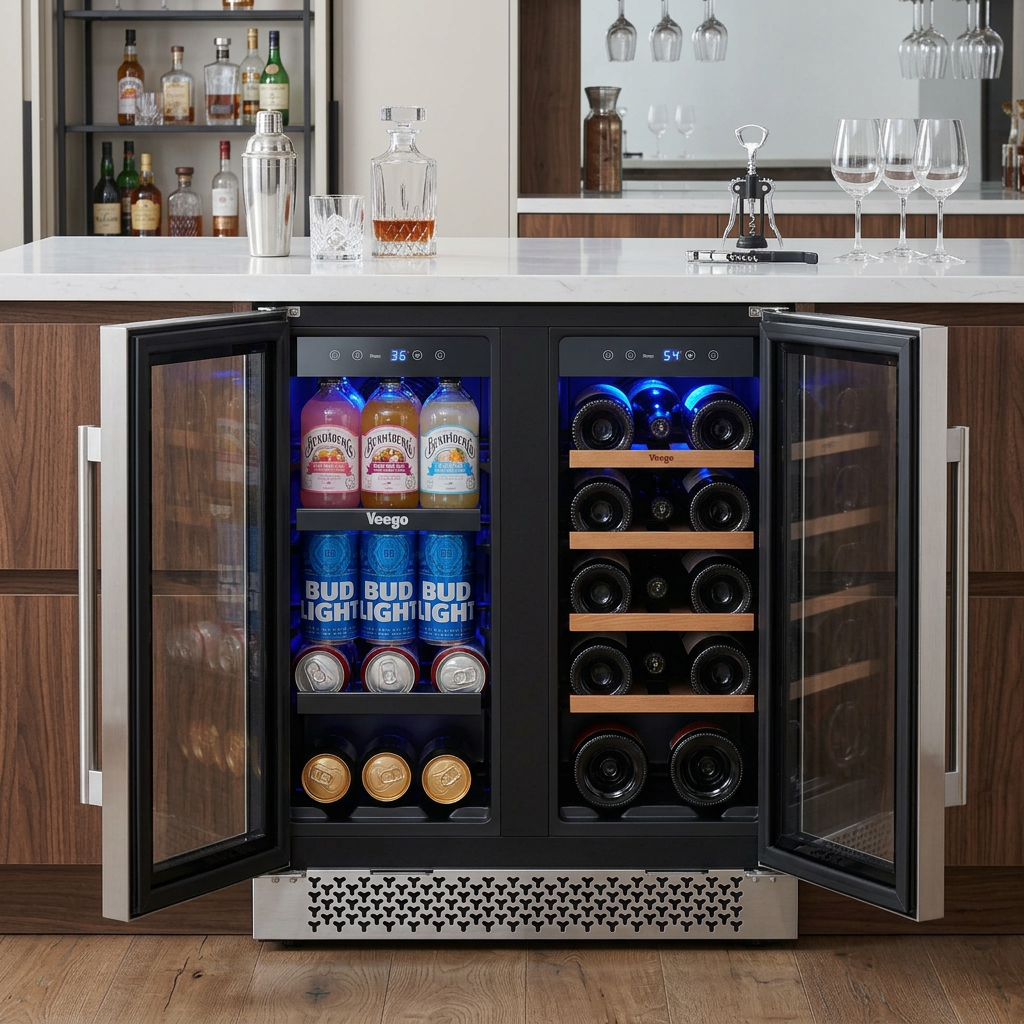 Dual zone refrigerator 4.1 Cu. - Wine In Beer Store recensione e prezzo