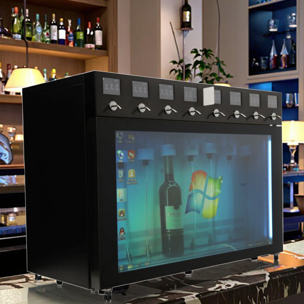 8 Bottles bar Cooler Electric  - Wine & Beer Unlimited Spirits Photos recensione e prezzo
