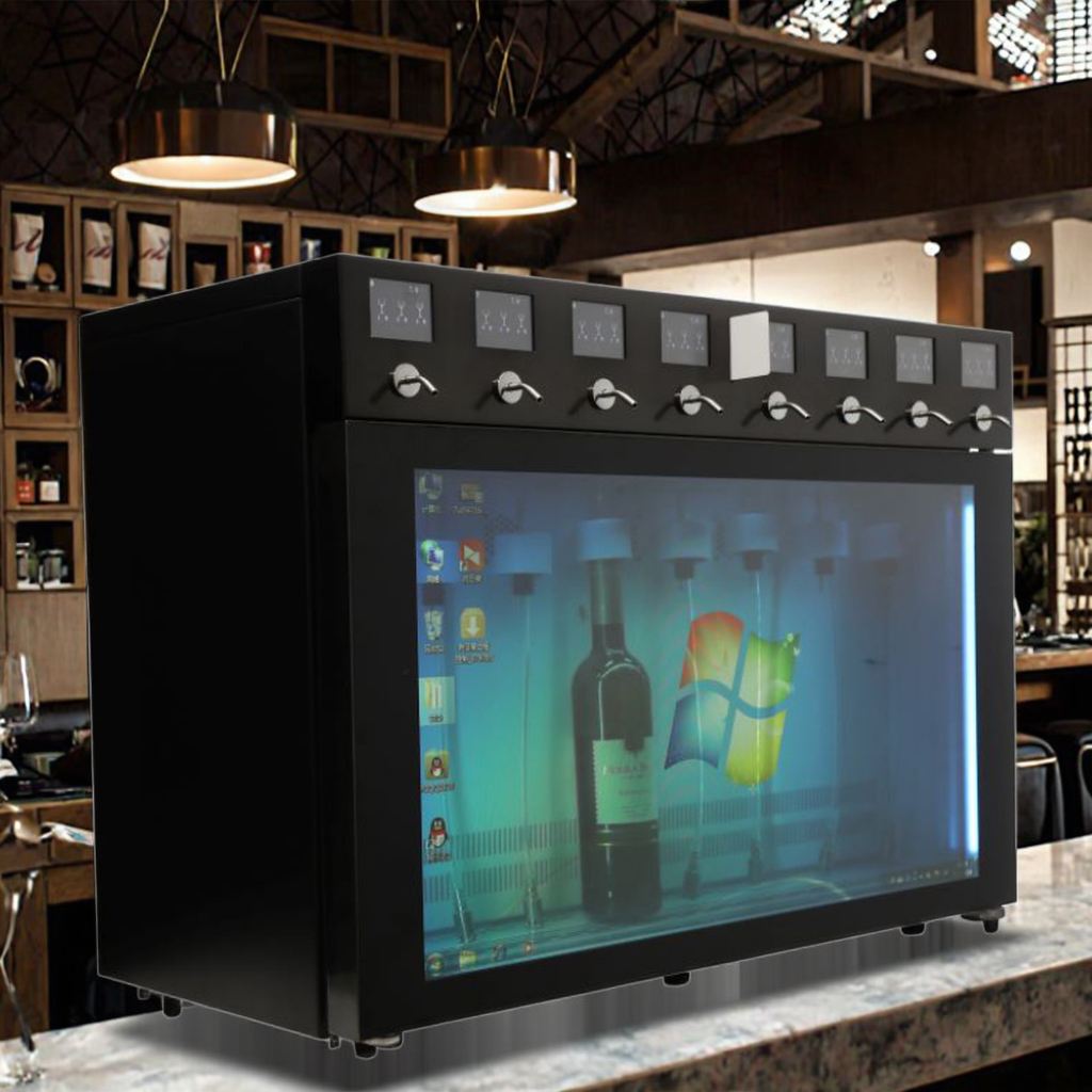 8 Bottles bar Cooler Electric  - Wine & Beer Unlimited Spirits Photos recensione e prezzo