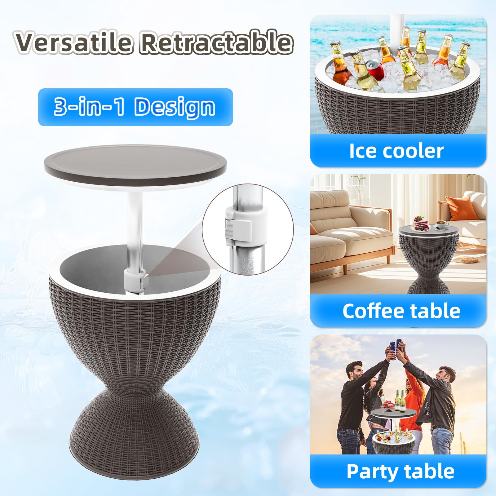 bar party table portable,Heigh - Wine X Beer recensione e prezzo
