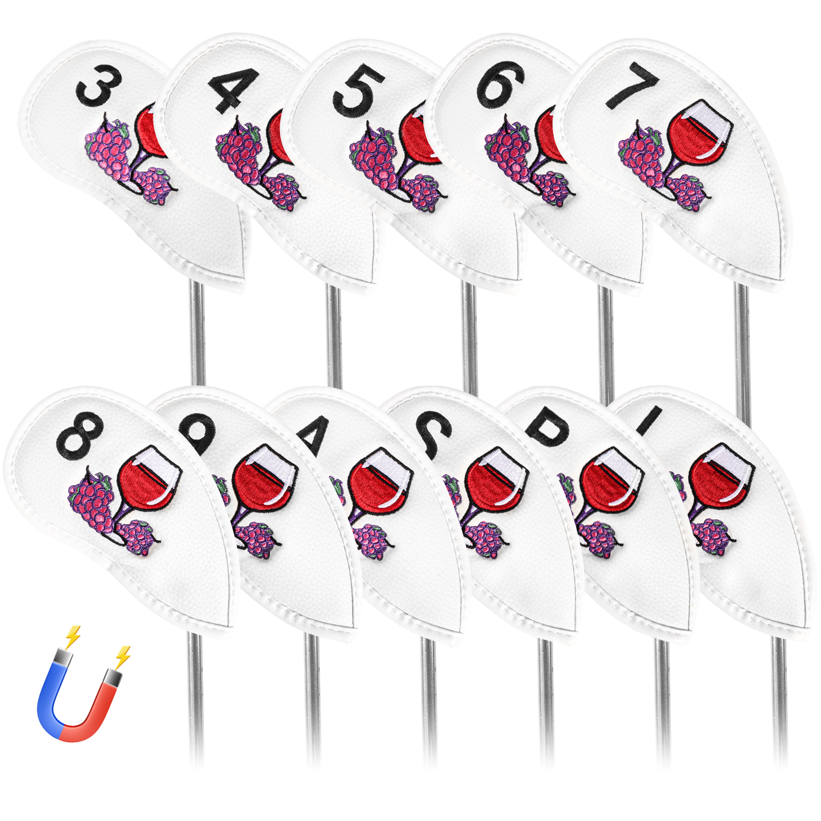 Magnetic Golf Club Head Covers - Wine & Beer Unlimited Spirits Photos recensione e prezzo