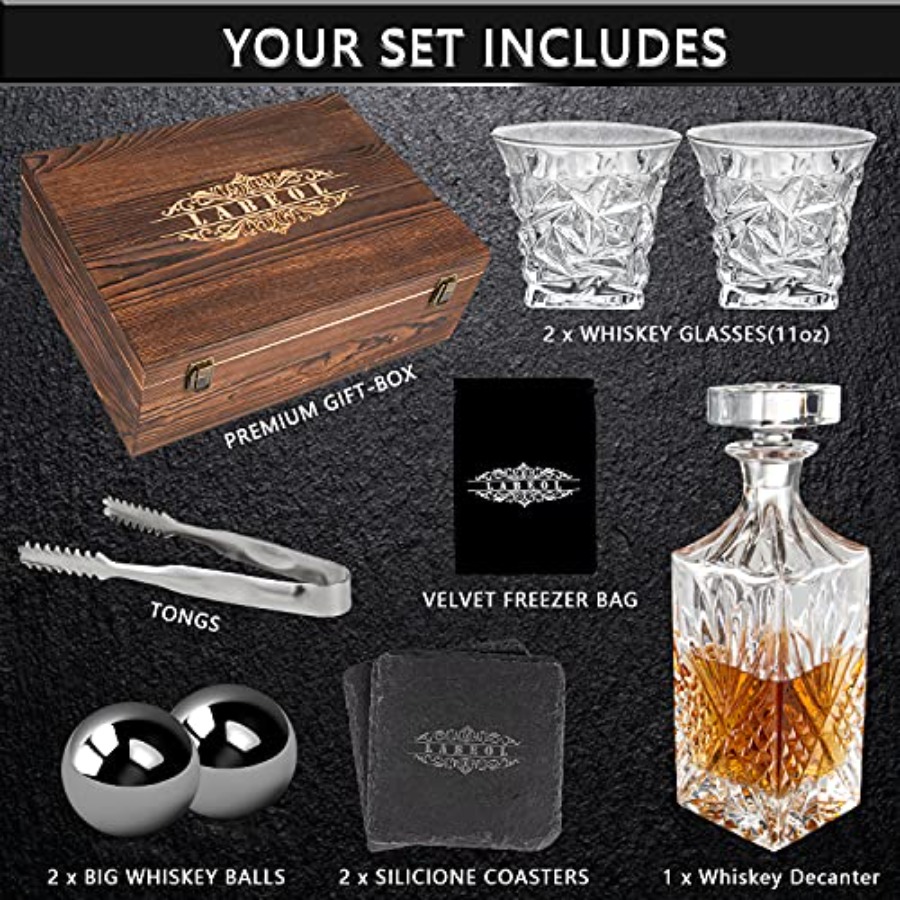 Whiskey Decanter Set Whiskey S - Whiskey Stone Set recensione e prezzo