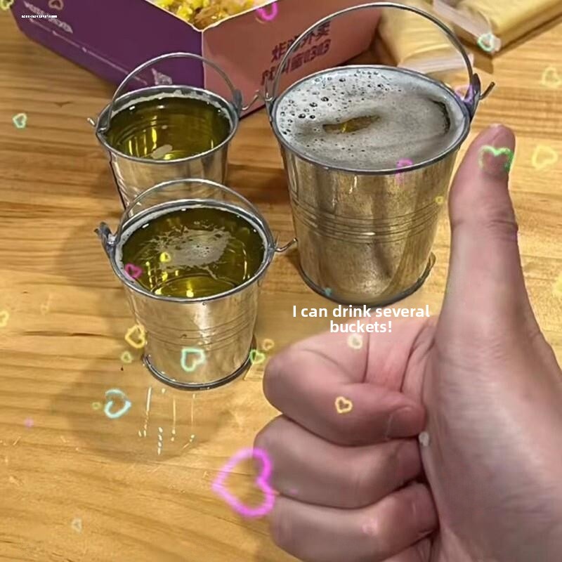  Personalized Steel Bucket Cup - Wine Beer Online recensione e prezzo