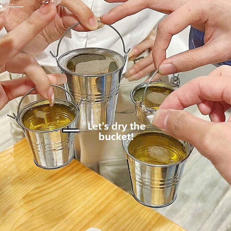  Personalized Steel Bucket Cup - Wine Beer Online recensione e prezzo