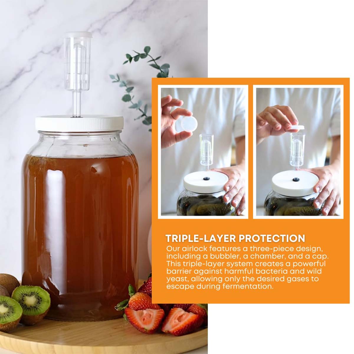 Brewing Fermentation 3-Piece A - Wine Beer And More recensione e prezzo