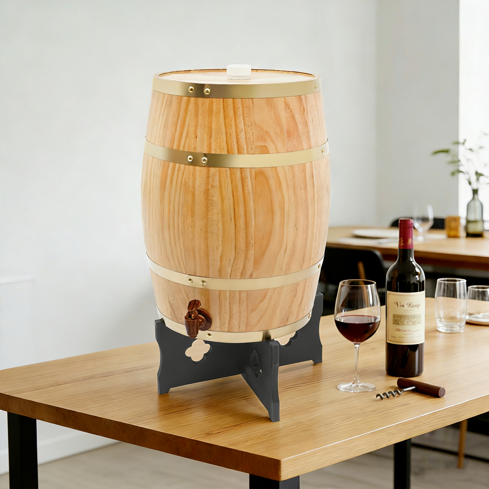 20L/5.28Gal Wood Color Wine Ba - Wine In Beer Store recensione e prezzo