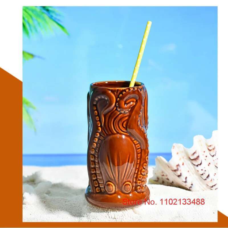 TIKI Bar Cocktail Cup Hawaii T - Wine Beer Indian recensione e prezzo