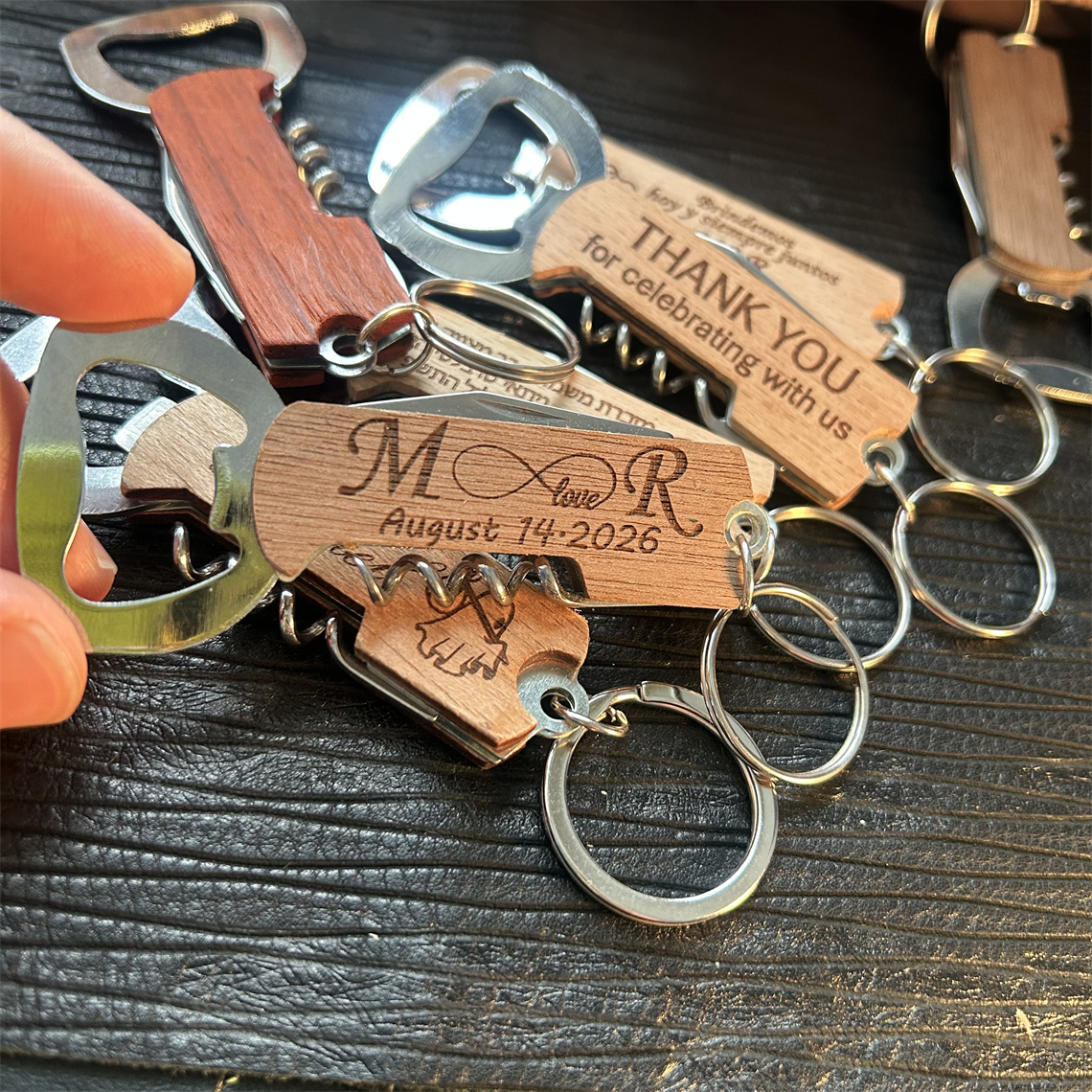 10pcs Custom Colorful Logo Fav - Wine With Beer Name recensione e prezzo