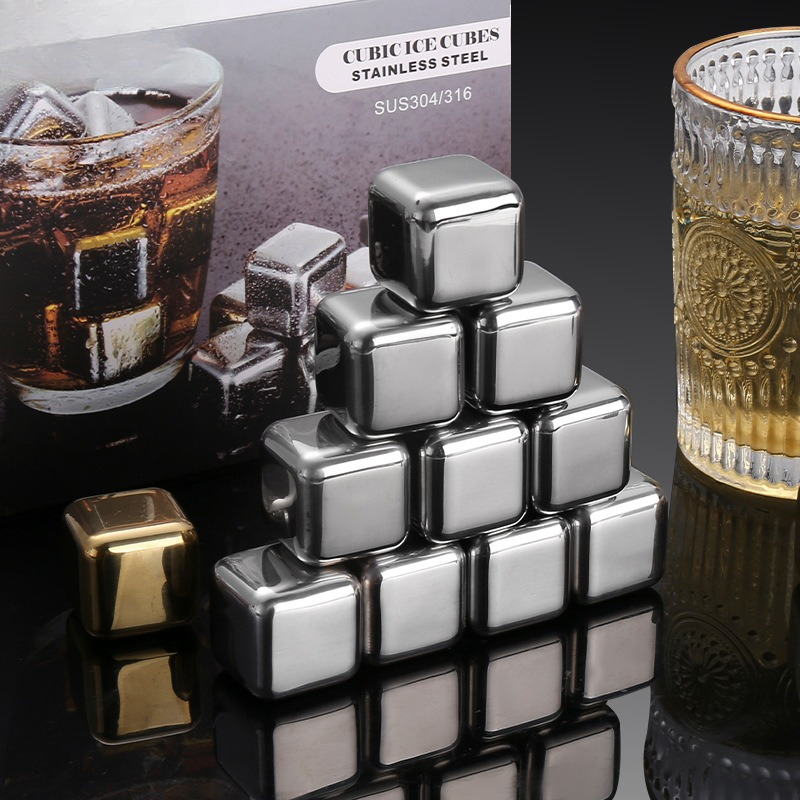304 Stainless Steel Ice Cubes  - Whiskey Stone Set recensione e prezzo