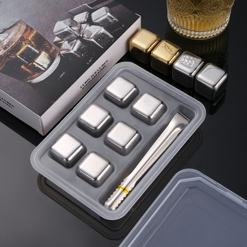 304 Stainless Steel Ice Cubes  - Whiskey Stone Set recensione e prezzo