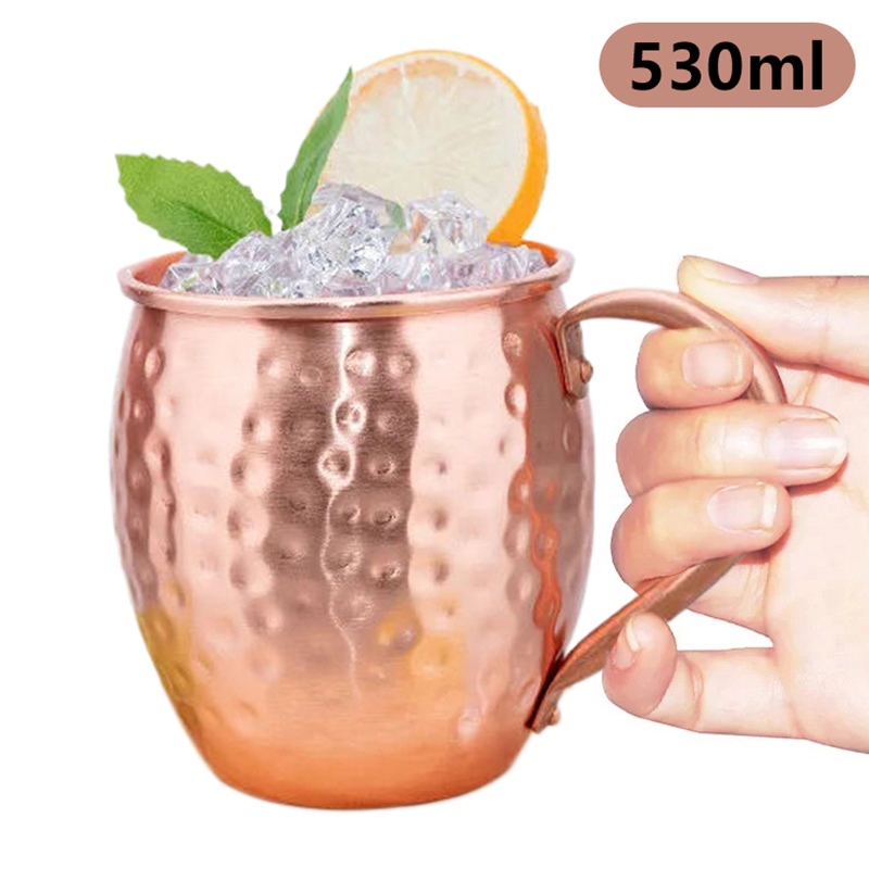 【F】530ml 100% Copper Moscow Mu - Wine With Beer Cocktail recensione e prezzo
