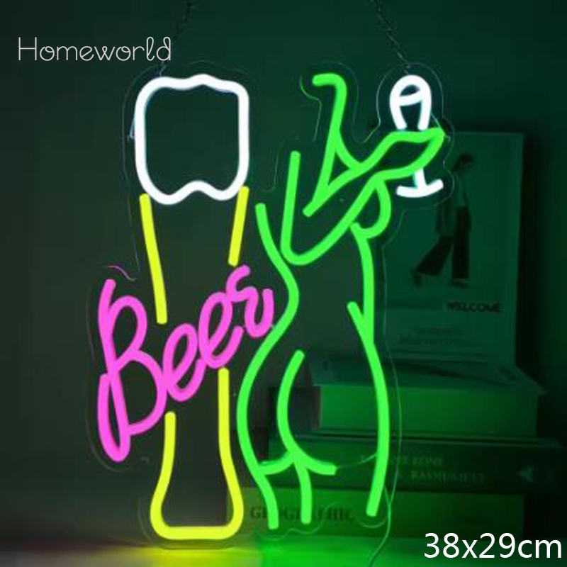 Beer Women's Body Neon Light s - Wine In Beer Store recensione e prezzo