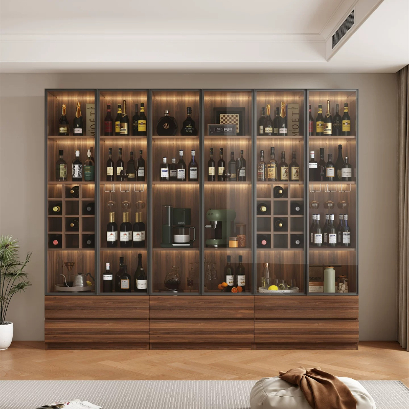 Home Living room glass display - Wine & Beer Unlimited Spirits Photos recensione e prezzo