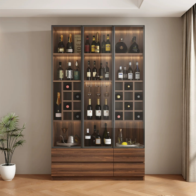 Home Living room glass display - Wine & Beer Unlimited Spirits Photos recensione e prezzo