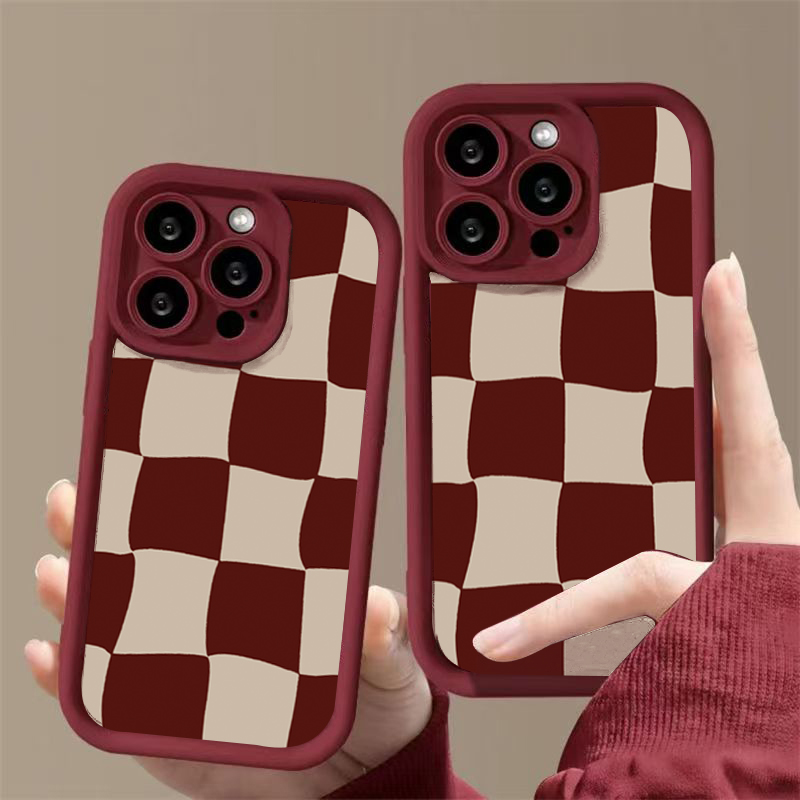 Wine Red Deform Grid Pattern P - Wine & Beer Unlimited Spirits Photos recensione e prezzo
