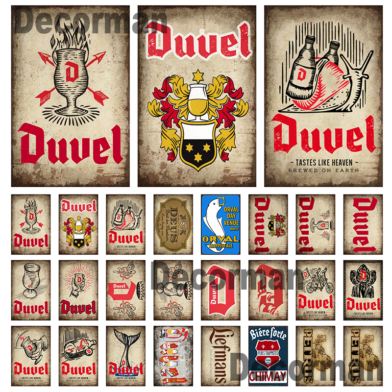[ Mike86 ] DUVAL BEER Tin sign - Wine Beer Europe recensione e prezzo