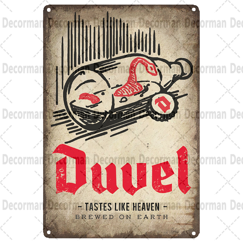 [ Mike86 ] DUVAL BEER Tin sign - Wine Beer Europe recensione e prezzo