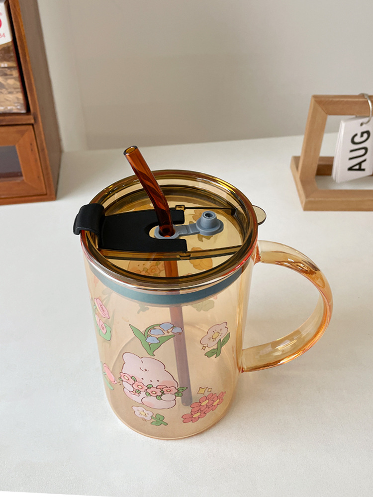 1000ml Cute Bunny Glass Cup Wi - Wine Beer Coffee Drink recensione e prezzo