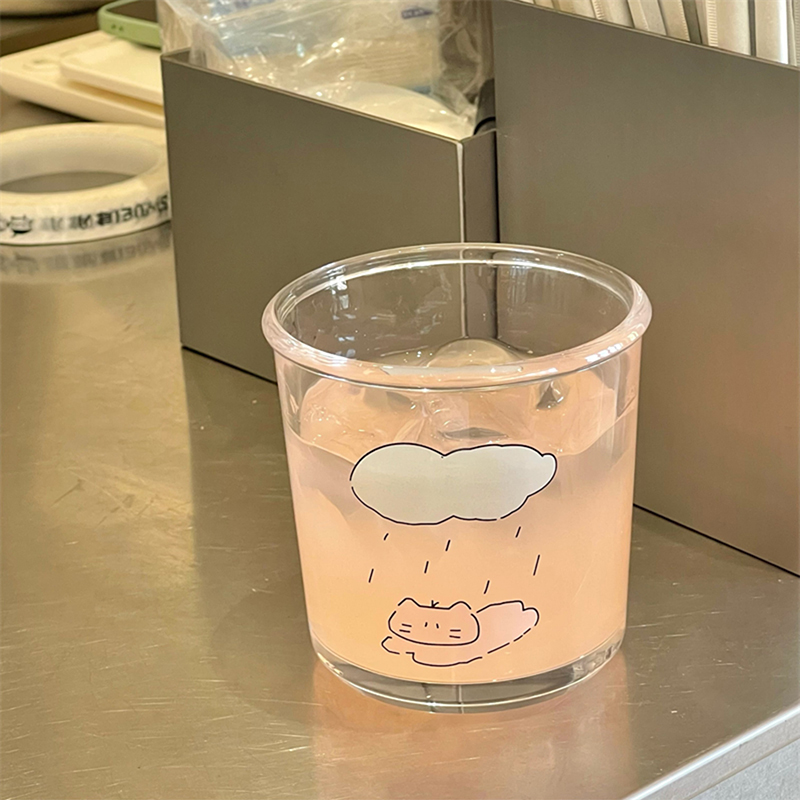 Kawaii Glass Cups Tumbler Iced - Wine Beer Coffee Drink recensione e prezzo