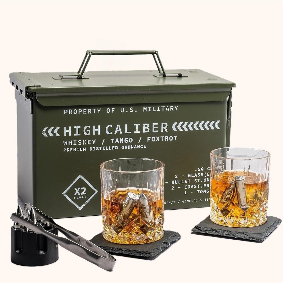 Whiskey Glasses and Stones in  - Whiskey Stone Set recensione e prezzo