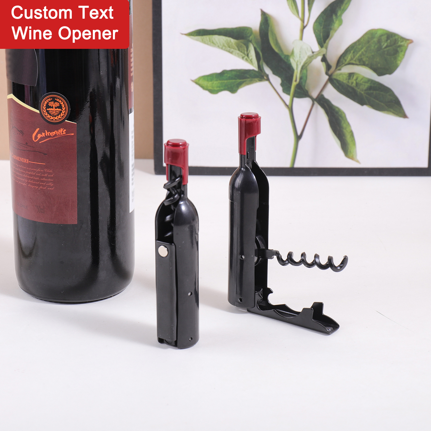 Bottle Shape Custom Text Wine  - Wine With Beer Name recensione e prezzo