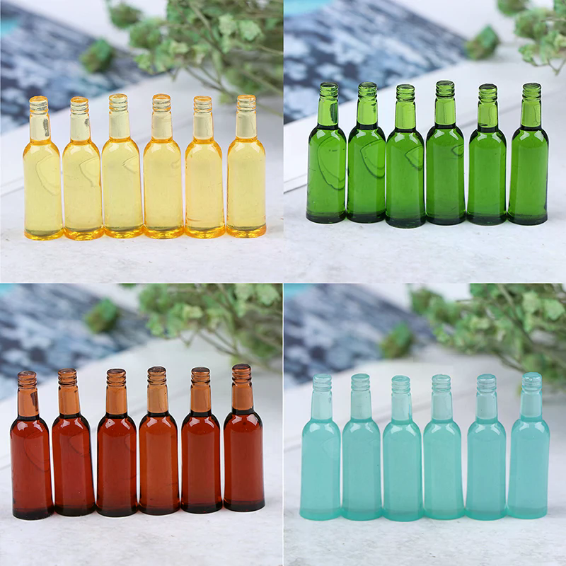 6pc 1:12 Dollhouse Miniature B - Wine Beer Europe recensione e prezzo