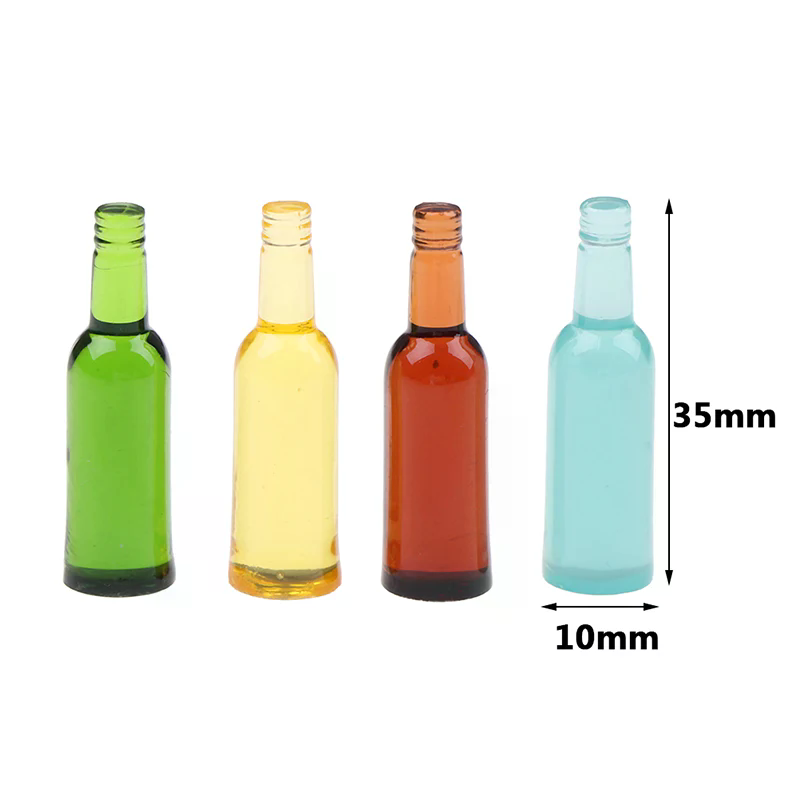 6pc 1:12 Dollhouse Miniature B - Wine Beer Europe recensione e prezzo