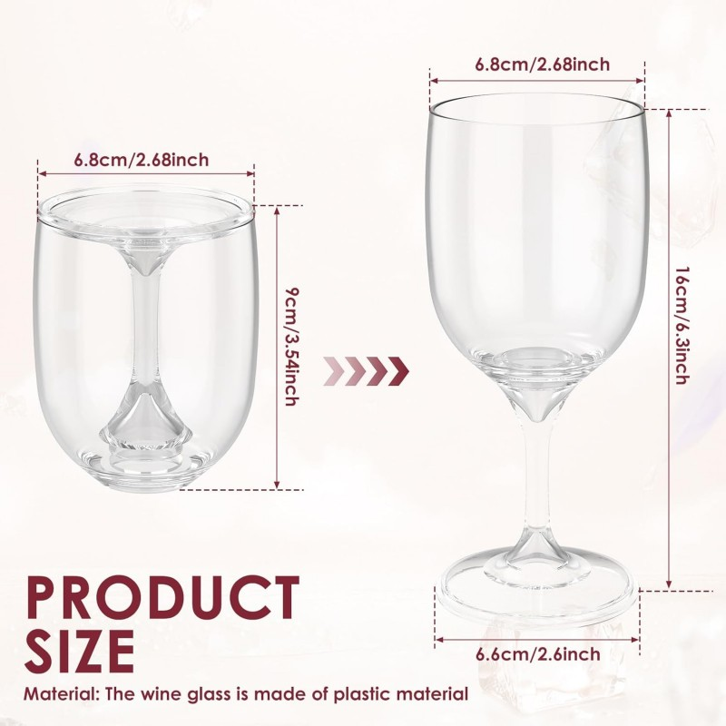 Folding Wine Glass Transparent - Wine & Beer Unlimited Spirits Photos recensione e prezzo