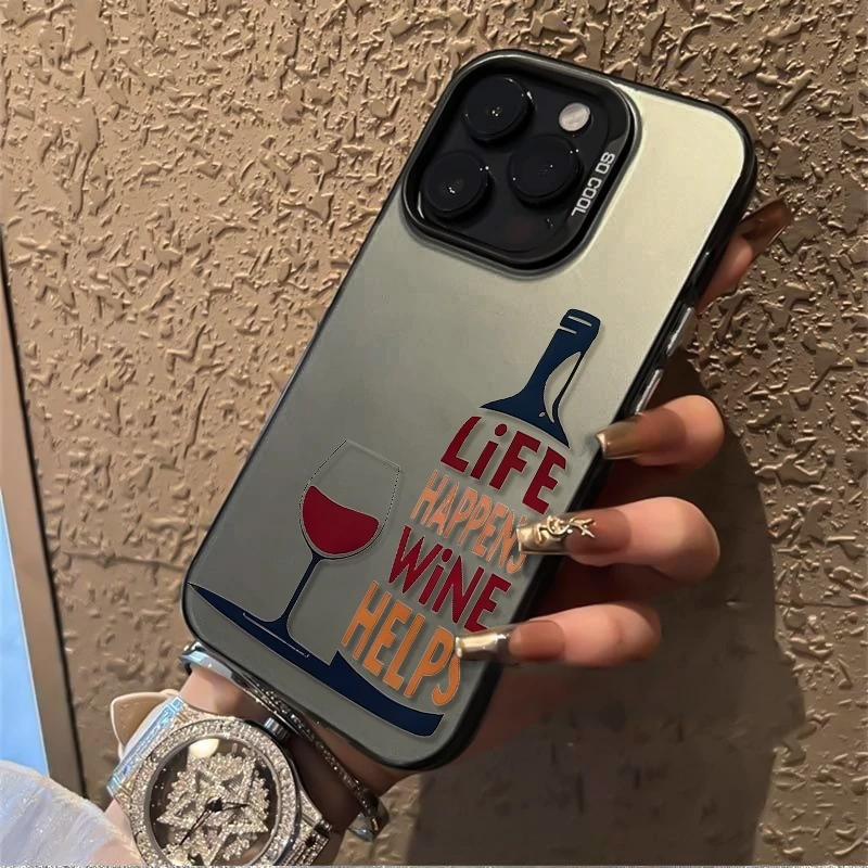 Funny Wine Quote Phone Case fo - Wine & Beer Unlimited Spirits Photos recensione e prezzo