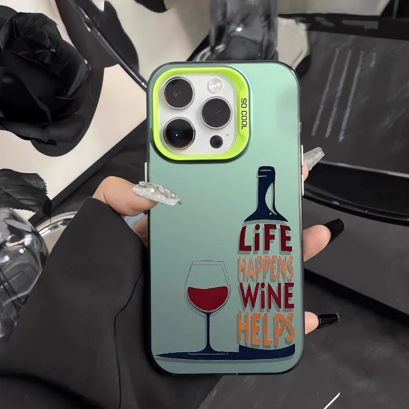 Funny Wine Quote Phone Case fo - Wine & Beer Unlimited Spirits Photos recensione e prezzo