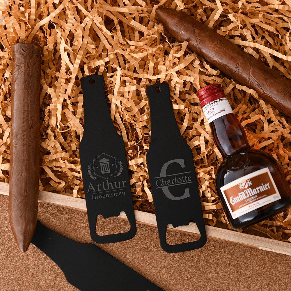 Custom Wedding Stainless Steel - Wine With Beer Name recensione e prezzo