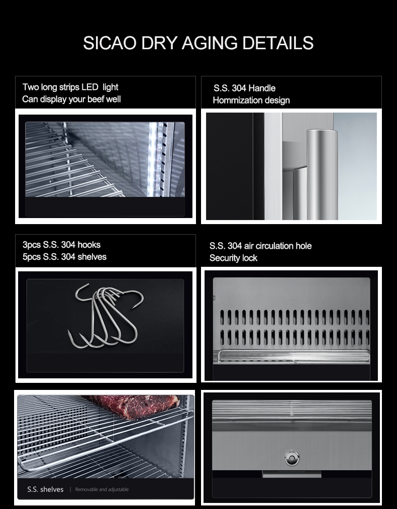 RTS Dry Age Fridge Wine Cooler - Wine & Beer Unlimited Spirits Photos recensione e prezzo