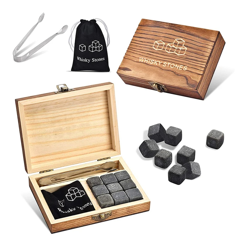 Whisky Stones Gift Set 9 Pcs N - Whiskey Stone Set recensione e prezzo