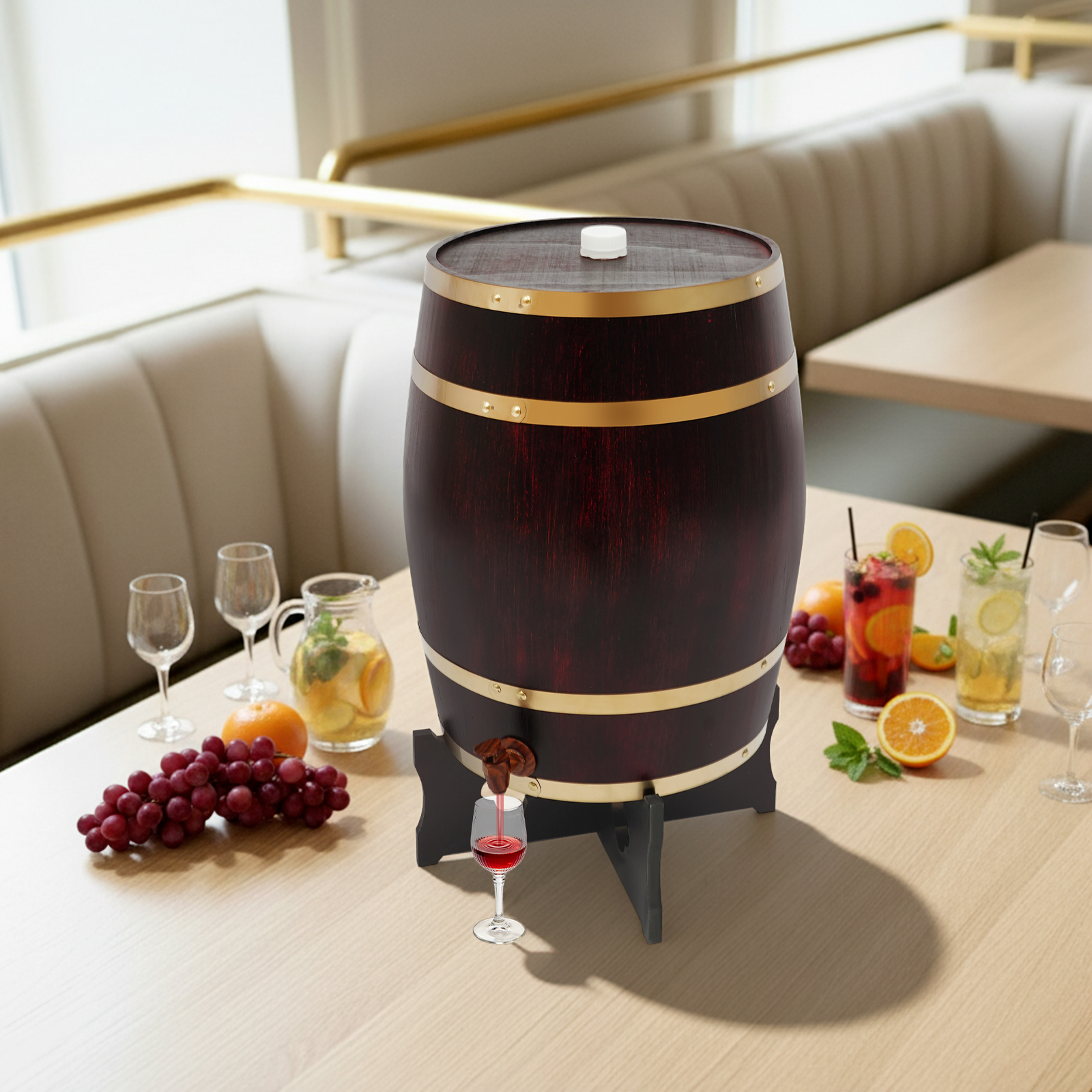 20/30L Wine Barrel Wood Wine B - Wine In Beer Store recensione e prezzo