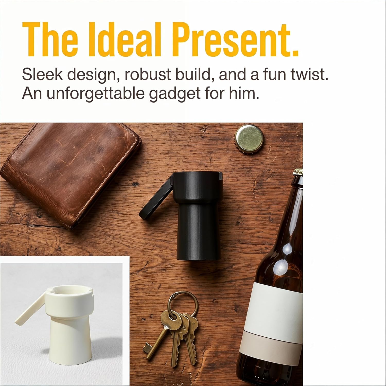 Bottle Opener, Bottle Cap Shoo - Is Wine And Beer Difference recensione e prezzo