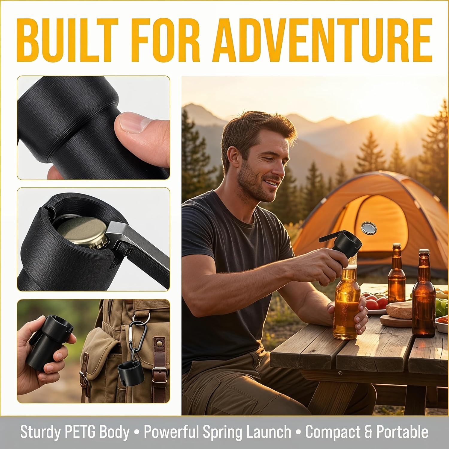 Bottle Opener, Bottle Cap Shoo - Is Wine And Beer Difference recensione e prezzo