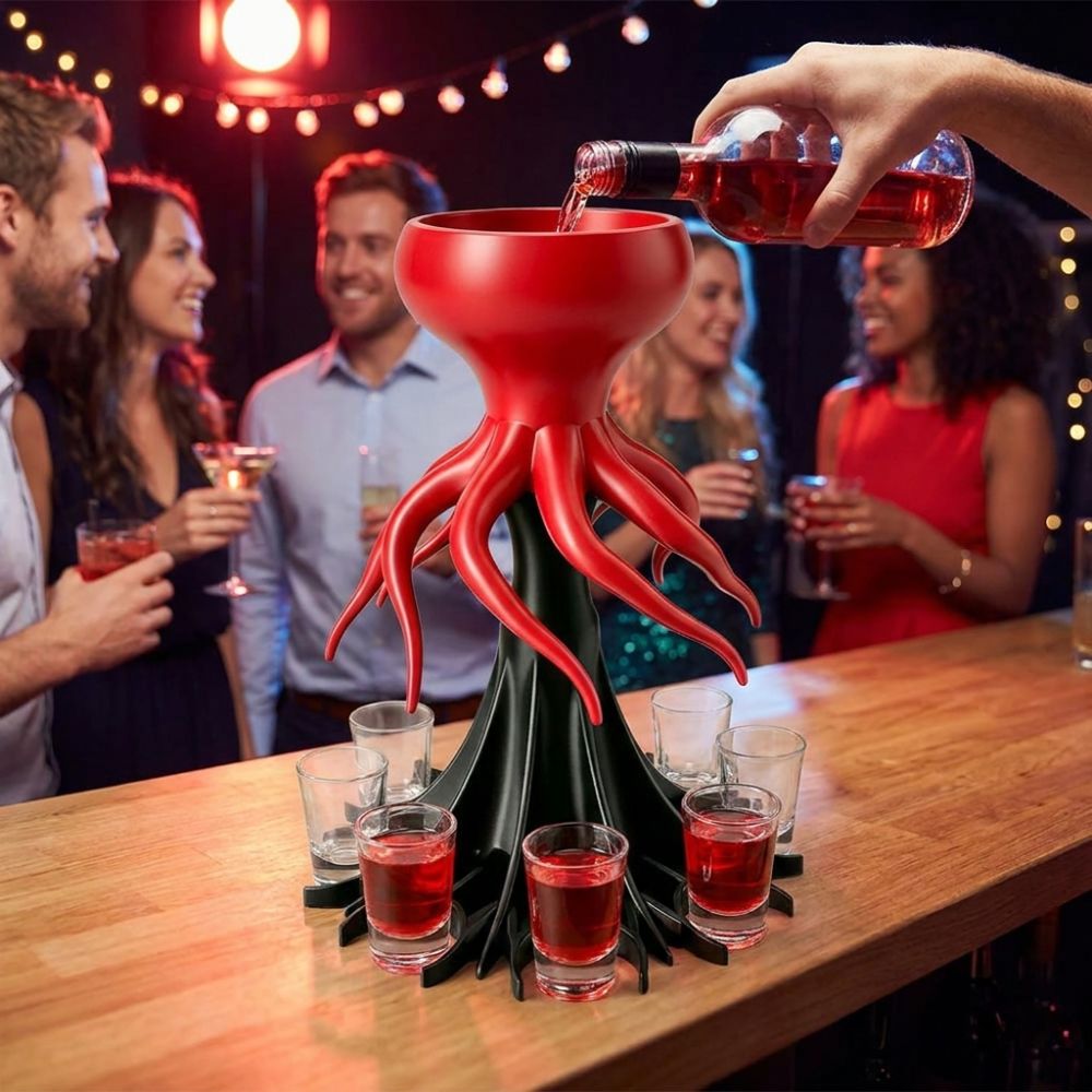 8 Holes 3D Printing Wine Distr - Wine To Beer To Liquor recensione e prezzo