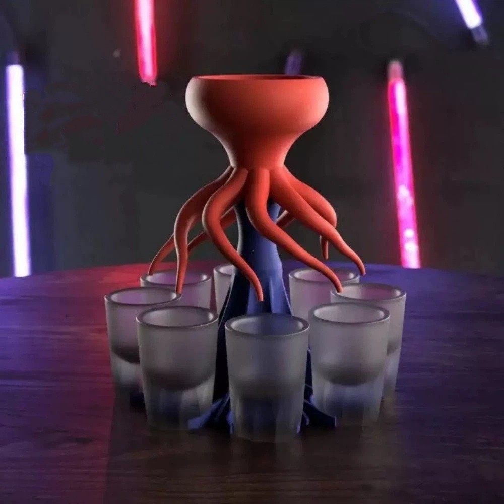 8 Holes 3D Printing Wine Distr - Wine To Beer To Liquor recensione e prezzo