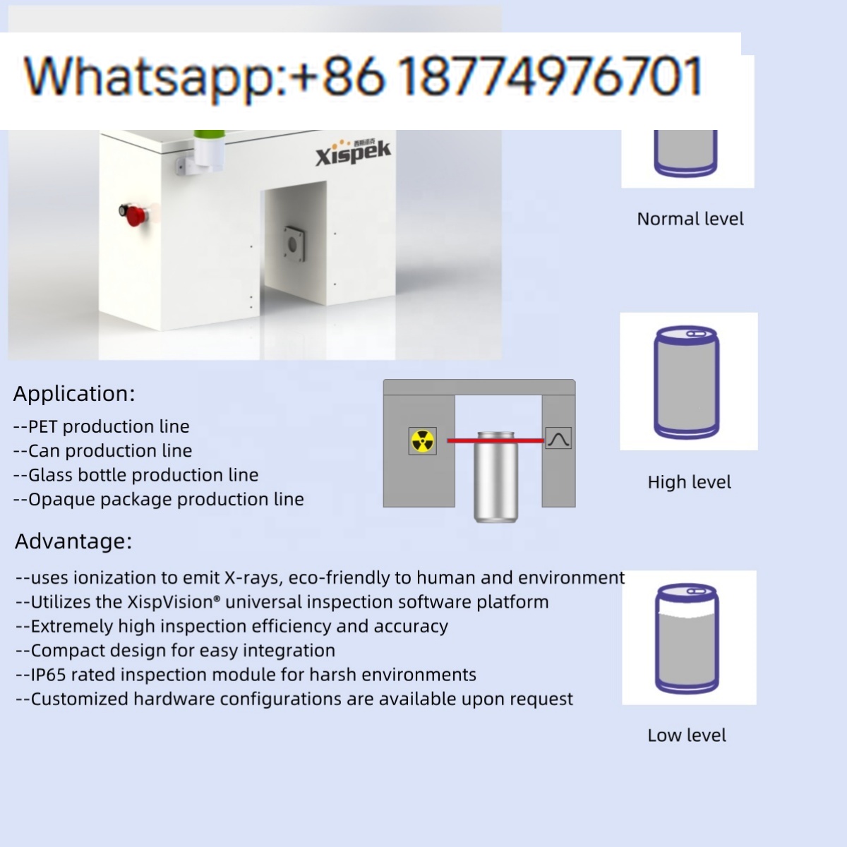 High Speed 24000CPH X-Ray Fill - Wine X Beer recensione e prezzo