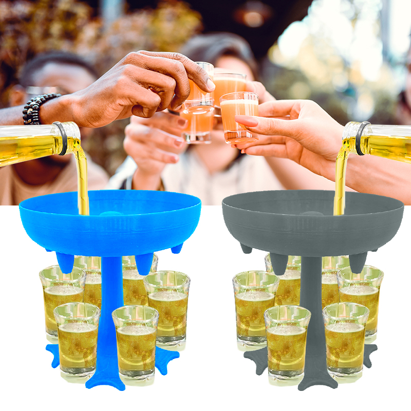 6 Shot Glass Wine Whisky Beer  - Wine To Beer To Liquor recensione e prezzo