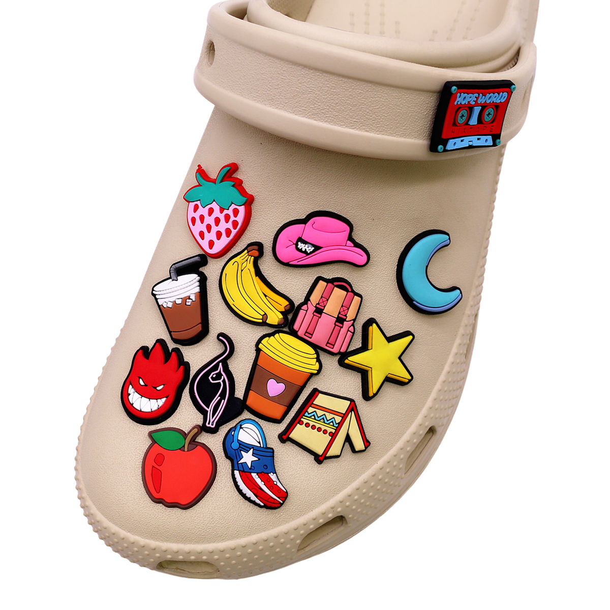 1 Pcs Novelty Shoe Charms Acce - Wine X Beer recensione e prezzo