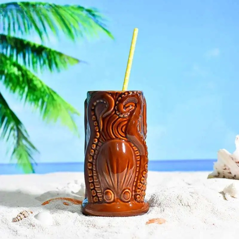 TIKI Bar Cocktail Cup Hawaii T - Wine Beer Indian recensione e prezzo