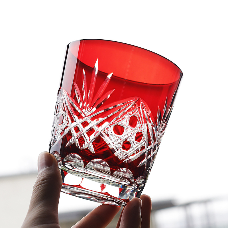 Red Edo Crystal Whisky Glass J - Wine To Beer To Liquor recensione e prezzo