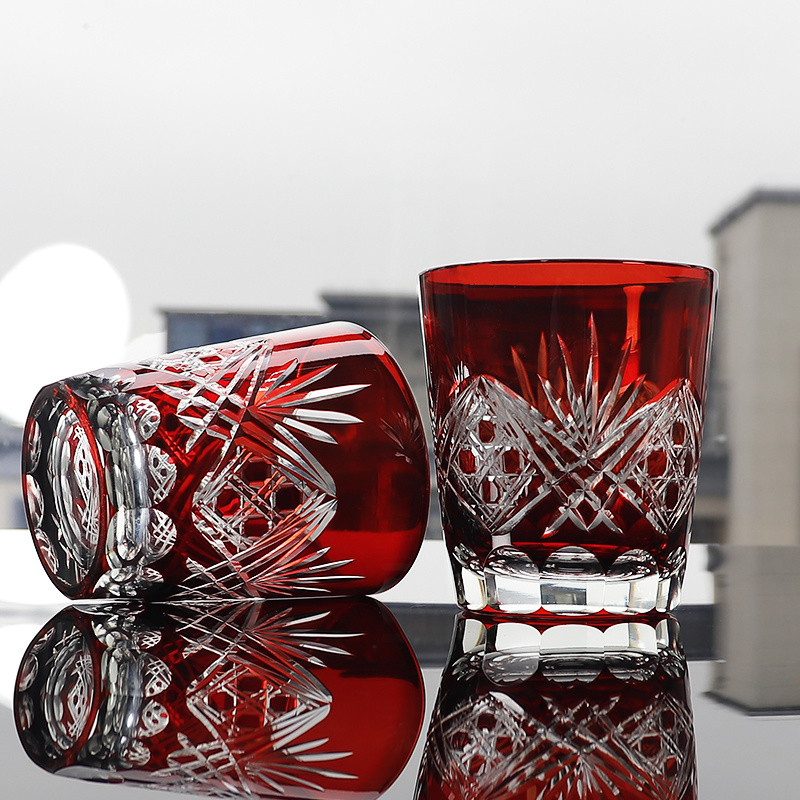 Red Edo Crystal Whisky Glass J - Wine To Beer To Liquor recensione e prezzo